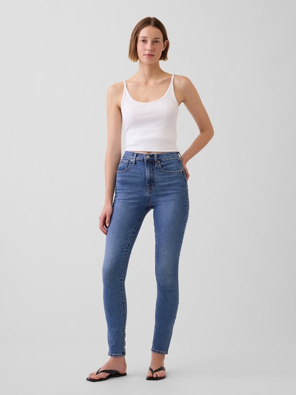 GAP High Rise True skinny džínsy GAP