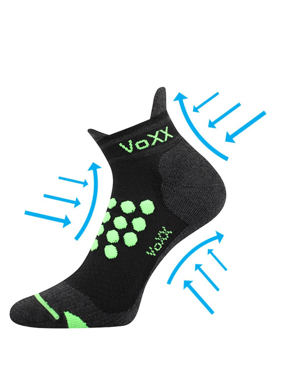 VoXX Nogavice VoXX kompresijske črne