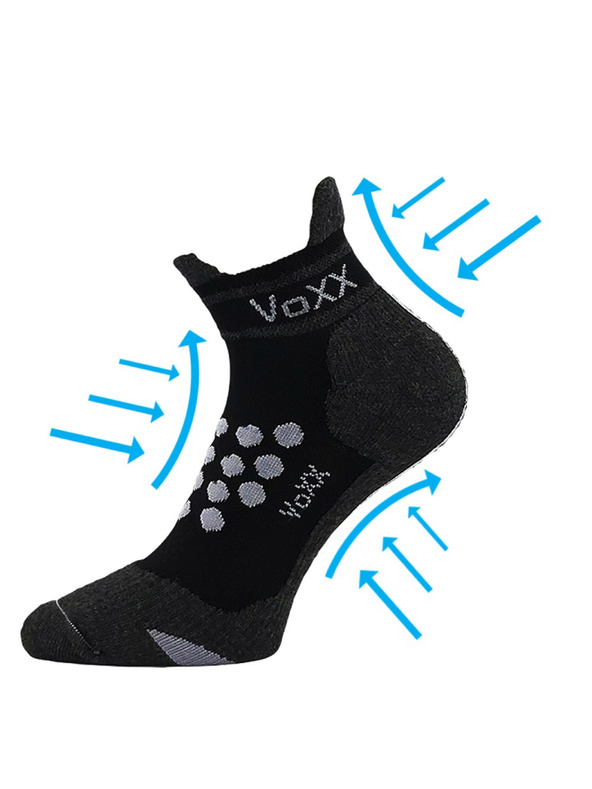 VoXX Nogavice VoXX kompresijske črne