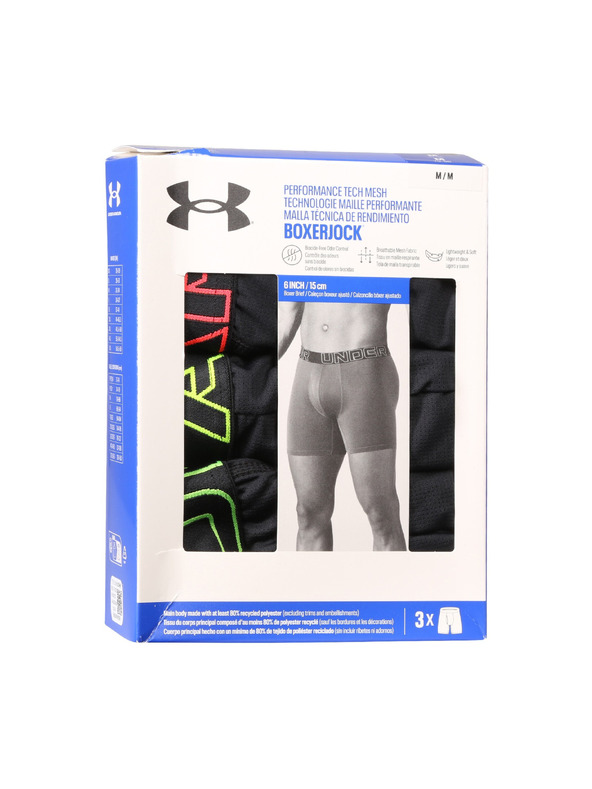 Under Armour Moške bokserice Under Armour M UA Perf Tech Mesh (3pk)