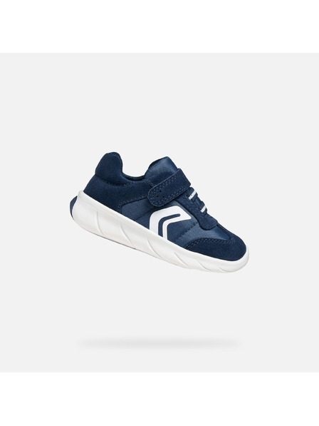 Geox Temno modre fantovske barefoot teniski Geox Foot-run