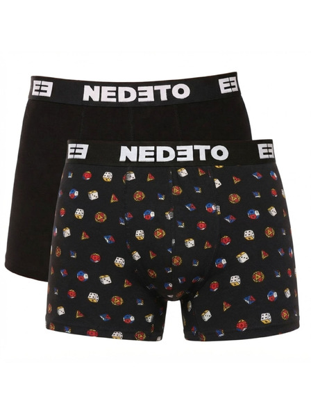 Nedeto Komplet dveh - moške boksarice Nedeto večbarvne