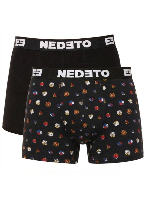 Nedeto Komplet dveh - moške boksarice Nedeto večbarvne