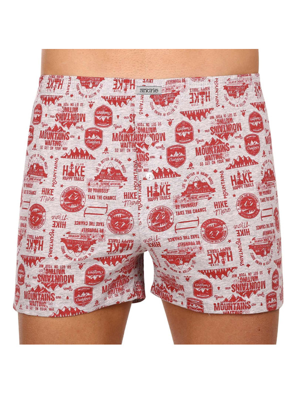 andrie Komplet treh - moški bokserji Andrie večbarvni