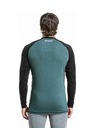 Meatfly Meatfly moška merino majica Carl Black / Botanical
