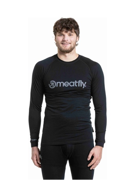 Meatfly Meatfly moška merino majica Bernie Black