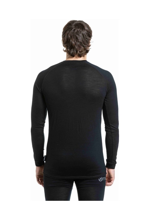 Meatfly Meatfly moška merino majica Bernie Black