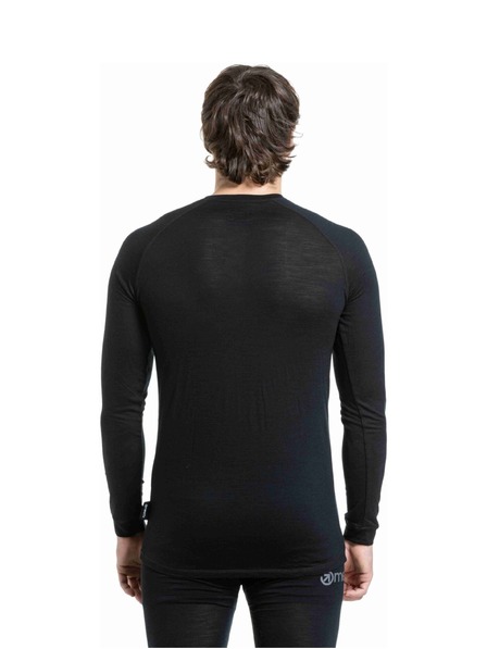 Meatfly Meatfly moška merino majica Bernie Black
