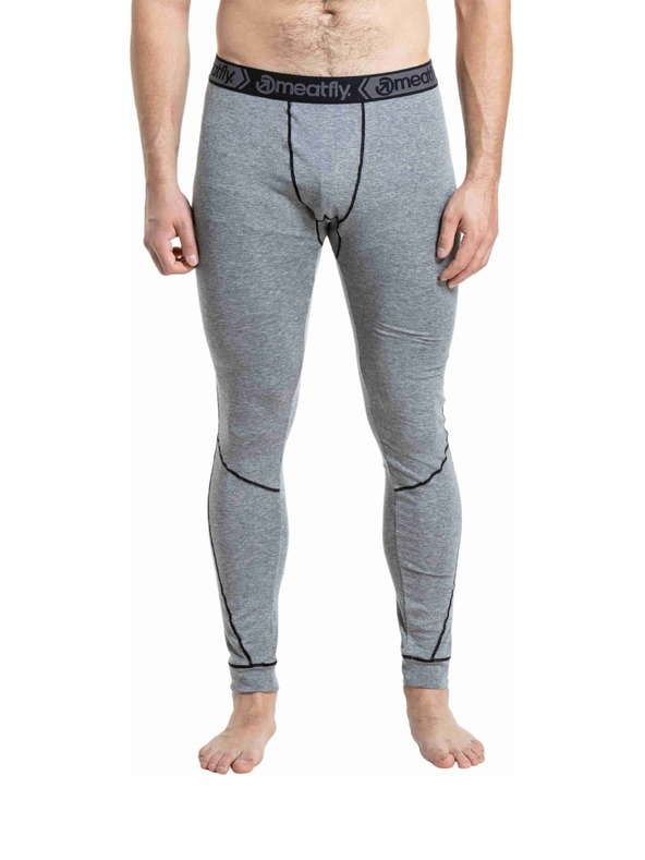 Meatfly Meatfly moške merino hlače Lucas Charcoal Heather