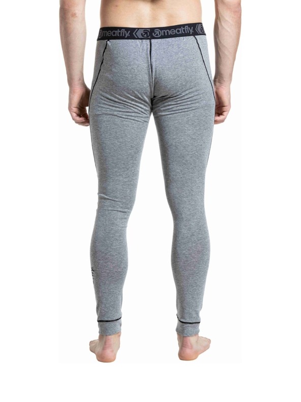 Meatfly Meatfly moške merino hlače Lucas Charcoal Heather