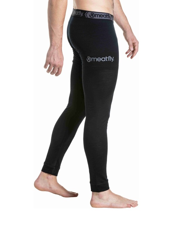 Meatfly Meatfly moške merino hlače Nicolas Black