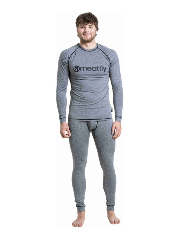 Meatfly Meatfly moške termo hlače Sloan Charcoal Heather