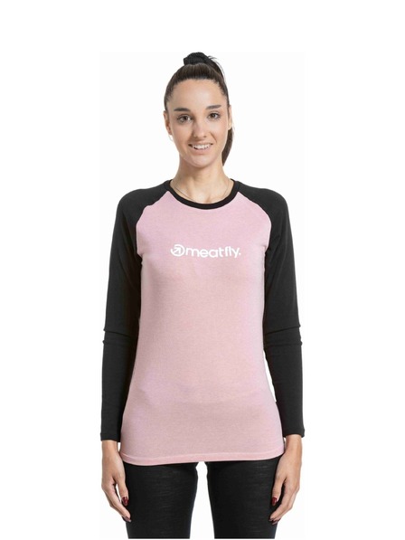 Meatfly Meatfly ženska merino majica Grace Rose / Black