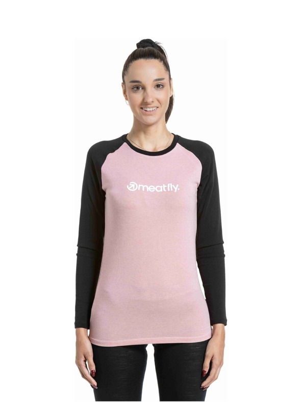 Meatfly Meatfly ženska merino majica Grace Rose / Black