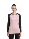 Meatfly Meatfly ženska merino majica Grace Rose / Black