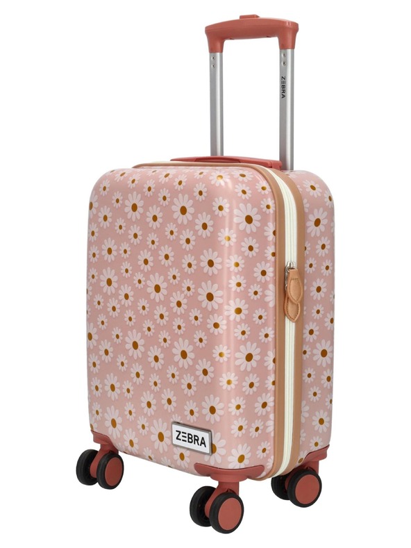 Zebra Trends Otroški kovček Zebra Trends Adventurer 21492 Light Pink