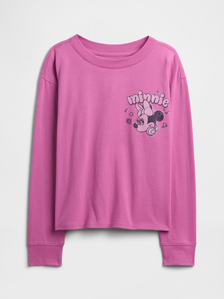 GAP Otroška oversize majica z logotipom Gap & Disney GAP