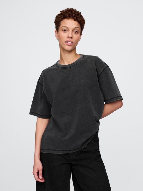 GAP Crop majica Heavyweight Uniseks GAP