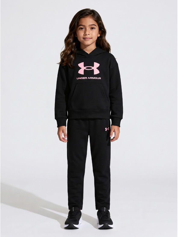 Under Armour Dekliški set Under Armour UA RIVAL PULLOVER SET