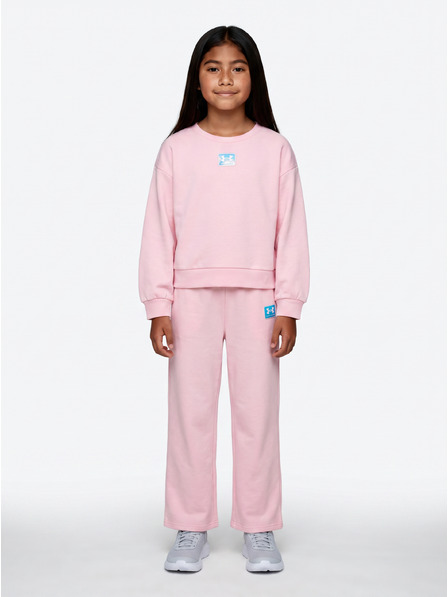 Under Armour Dekliški set Under Armour UA RIVAL CREW FLARE SET
