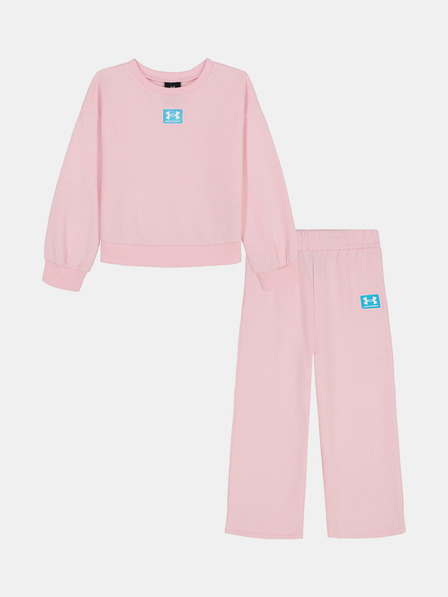 Under Armour Dekliški set Under Armour UA RIVAL CREW FLARE SET