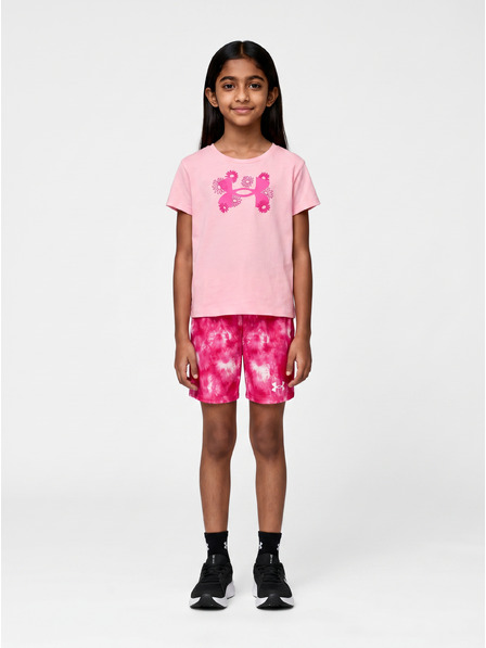 Under Armour Dekliški set Under Armour UA PRINTED BIKE SHORT SET