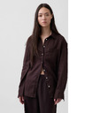 GAP Lanena oversize srajca GAP
