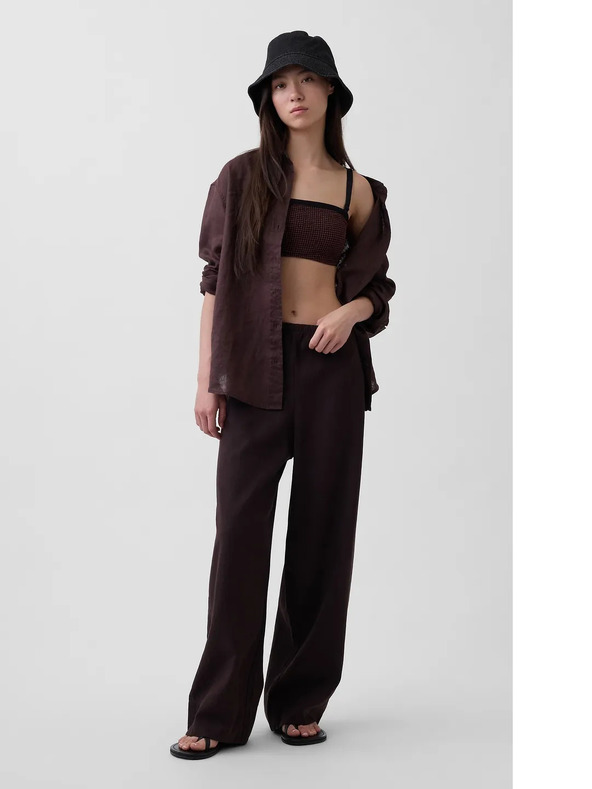 GAP Lanena oversize srajca GAP