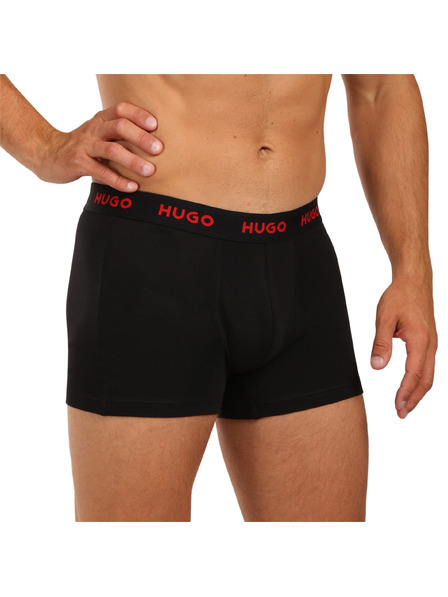 HUGO Komplet treh - moške boksarice HUGO večbarvne