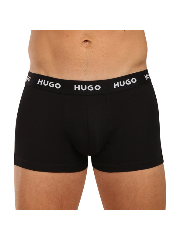 HUGO Komplet treh - moške boksarice HUGO večbarvne