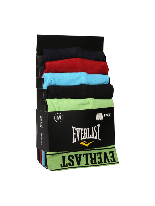 Everlast Komplet petih - moške boksarice Everlast večbarvne