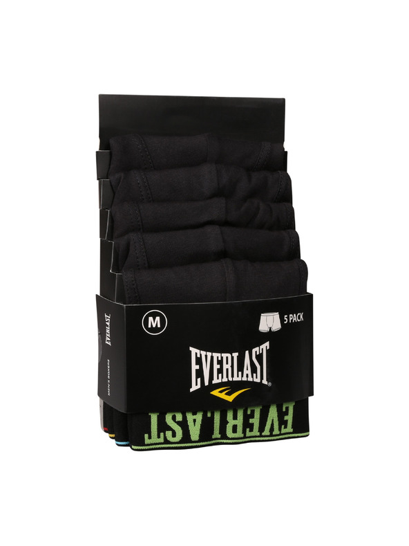 Everlast Komplet petih - moške boksarice Everlast črne