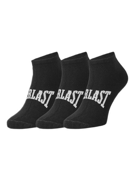 Everlast Komplet treh - gležnjarke nogavice Everlast črne