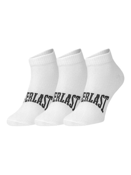 Everlast Komplet treh - gležnjarke nogavice Everlast bele