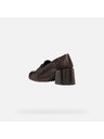 Geox Temno rjava zenska obuca na petu Geox Walk Pleasure 55T