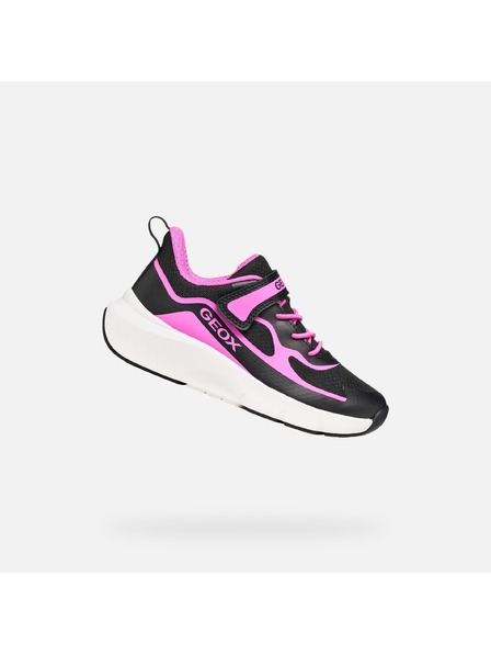 Geox Črne dekliške superge Geox Pro-Ran