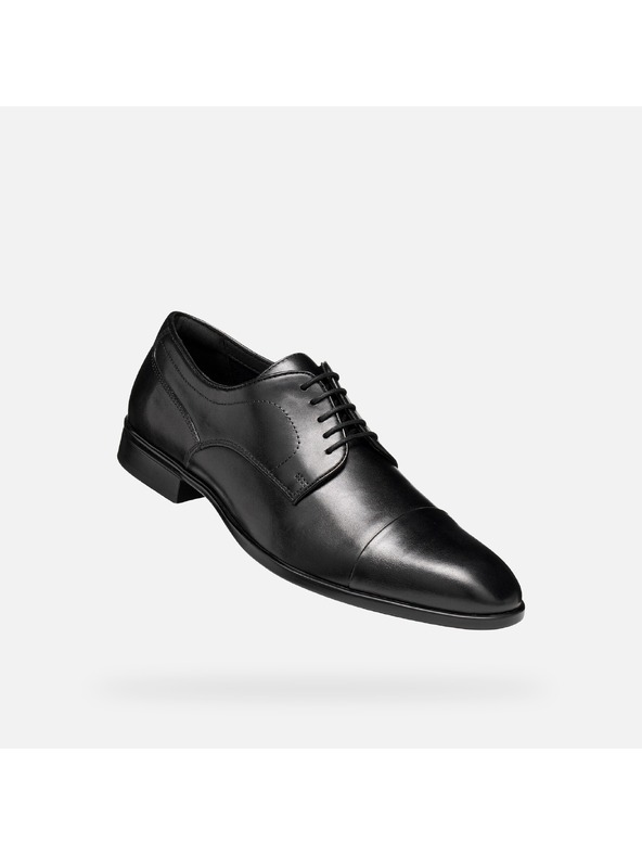 Geox Črni moški formalni čevlji Geox Thalos