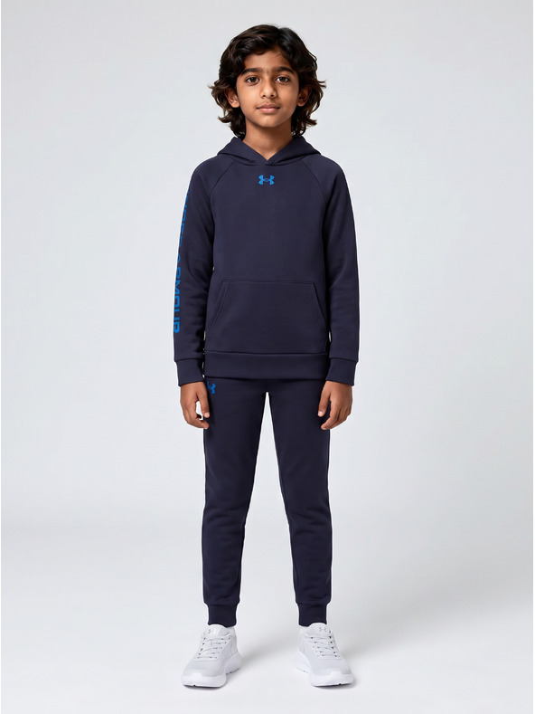 Under Armour Deška trenirka Under Armour UA Rival Fleece Suit-BLU