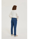 Moodo Gladke jeans modre Moodo