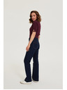 Moodo Bootcut jeans temno modri Moodo