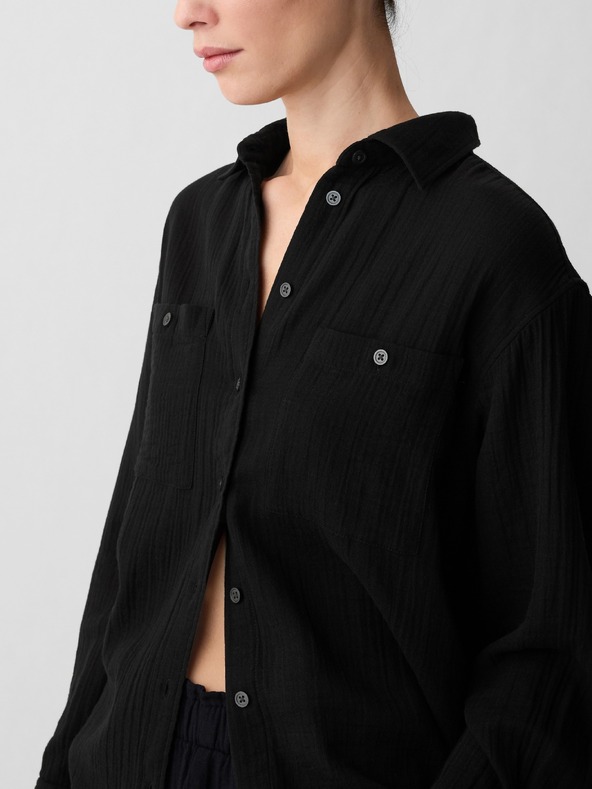 GAP Muslinska srajca oversize GAP