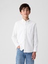 GAP Otroška oxford uniformna srajca GAP