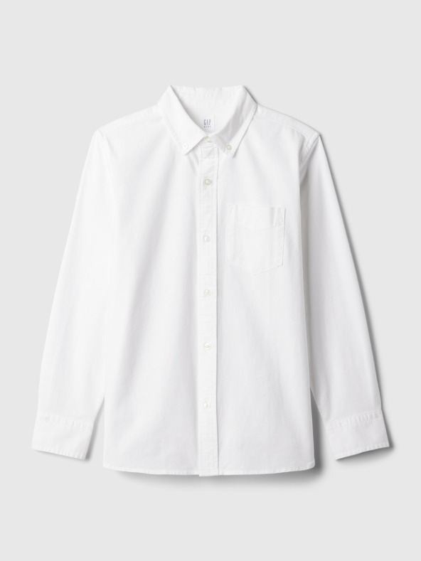 GAP Otroška oxford uniformna srajca GAP