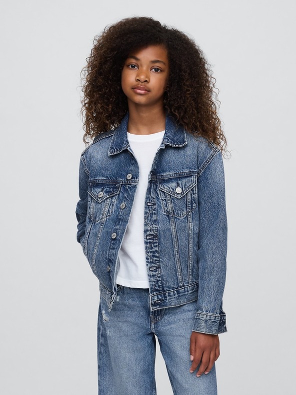 GAP Otroška džins jakna Unisex Gap