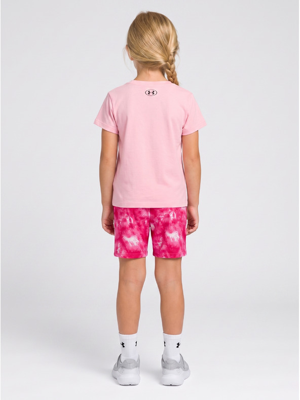 Under Armour Dekliški set Under Armour UA PRINTED BIKE SHORT SET