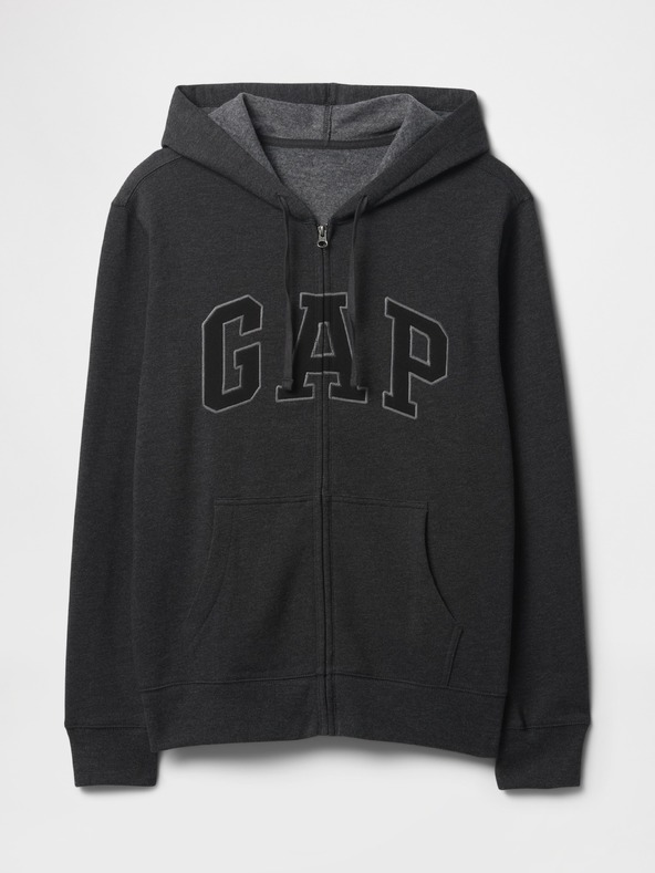 GAP Mikina z logotipom Gap na zadrgo