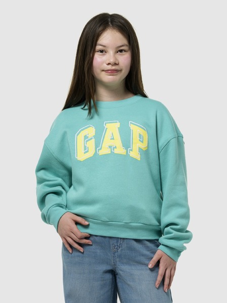 GAP Otroška prevelika jopa z logotipom GAP
