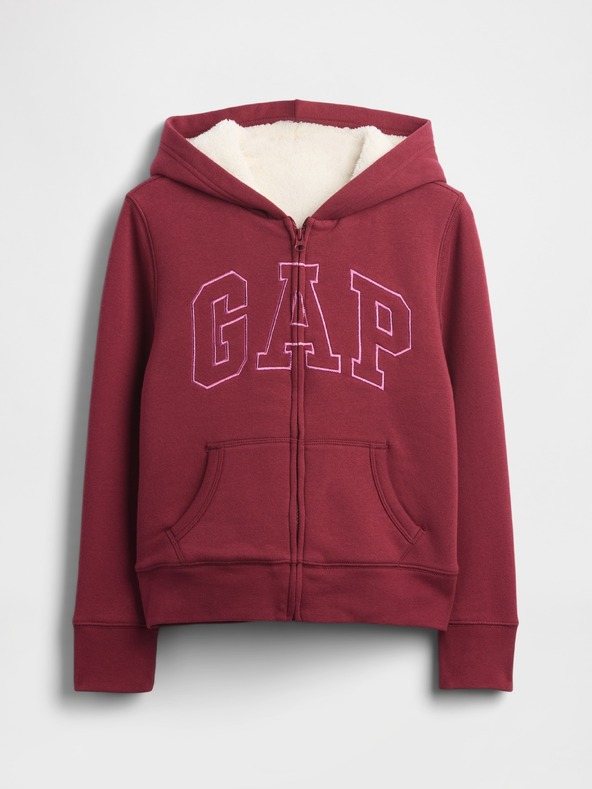 GAP Otroška topla jopica Logo Fleece GAP