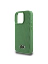 Lacoste Lacoste Iconic Petit Pique Woven Logo MagSafe Zadnji Ovitek za iPhone 16 Pro Green