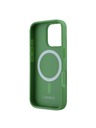 Lacoste Lacoste Iconic Petit Pique Woven Logo MagSafe Zadnji Ovitek za iPhone 16 Pro Green